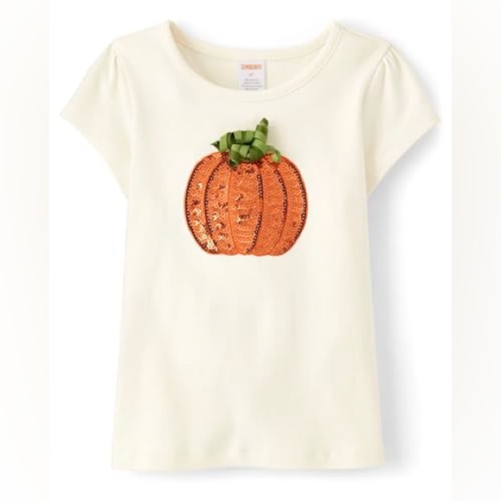 Gymboree Pumpkin Top 3T | Fall Cottagecore‎ Autumn Halloween